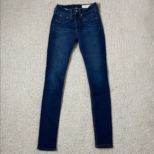 Rag & Bone high rise skinny Bedford jeans sz 24